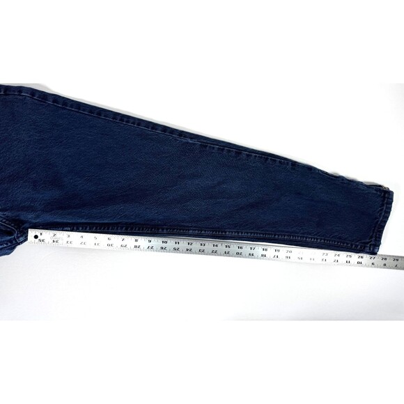 Vintage Guess Jeans by Georges Marciano Women 30 Washed Blue High Rise Tapered - Picture 13 of 16